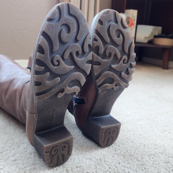 Remonte Brown Leather Riding Boots - Picture 4 of 14